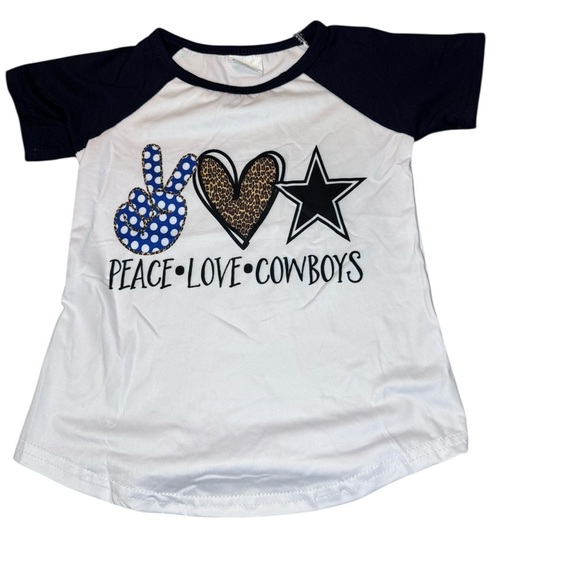 Cowboys Top w / Bell Bottom Leggings size 2 (57) nwot k157 - Picture 10 of 10